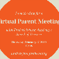 Virtual Parent Meeting Zoom Link Virtual Parent Meeting Zoom Link